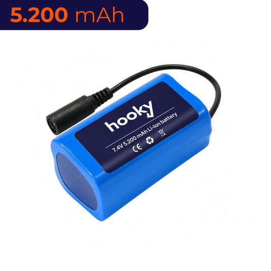 7.4V 5.200 mAh akkumulátor